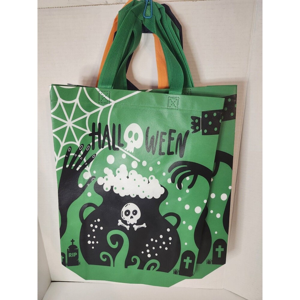 Lot Of 9 Assorted Halloween Trick Or Treat Bags